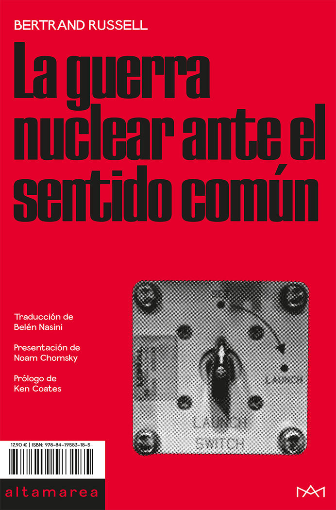LA GUERRA NUCLEAR ANTE EL SENTIDO COMUN, de RUSSELL, BERTRAND | portada del libro