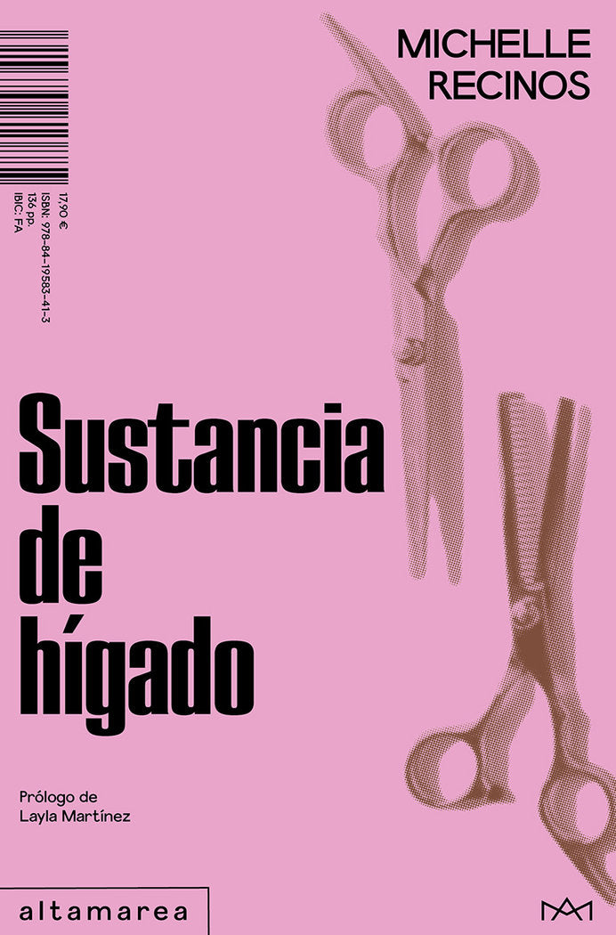 SUSTANCIA DE HIGADO, de RECINOS, MICHELLE | portada del libro