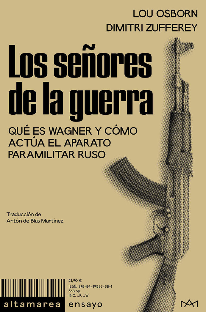 LOS SEÑORES DE LA GUERRA, de OSBORN, LOU | portada del libro