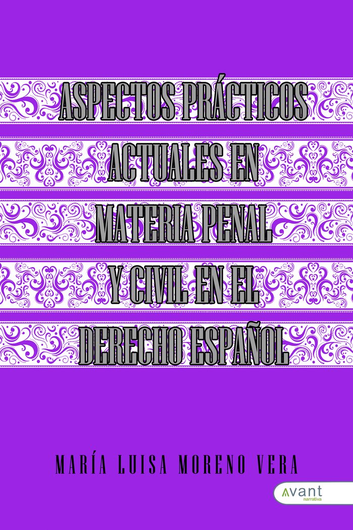 ASPECTOS PRÑACTUCIS ACTUALES EN MATERIA PENAL, PROCESAL PENA, de Moreno Vera, María Luisa | portada del libro