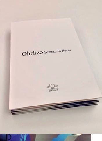 OHRITZO, de PRATS, FERNANDO | portada del libro