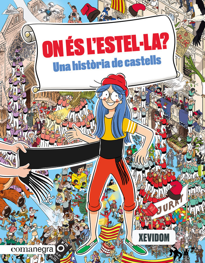 ON ES LESTELÚLA UNA HISTORIA DE CASTELLS, de XEVIDOM | portada del libro
