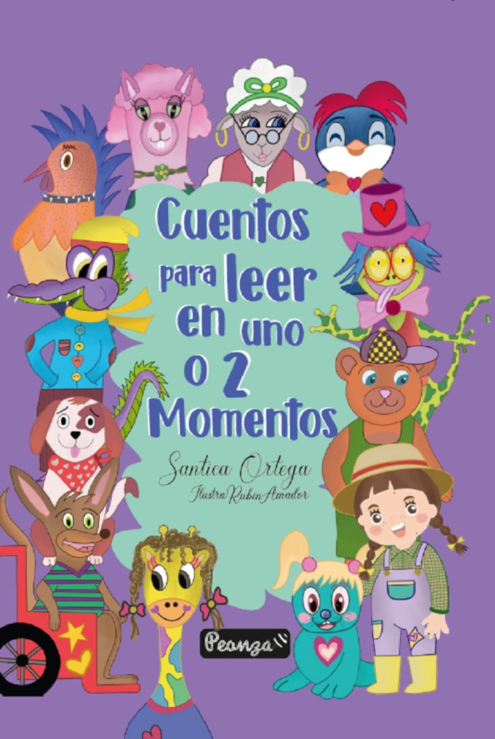 CUENTOS PARA LEER EN UNO O 2 MOMENTOS, de ORTEGA, SANTICA | portada del libro
