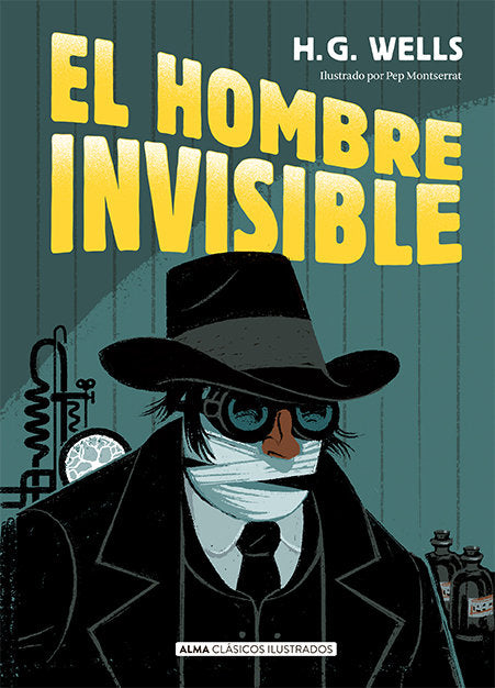 EL HOMBRE INVISIBLE, de WELLS, H.G. | portada del libro