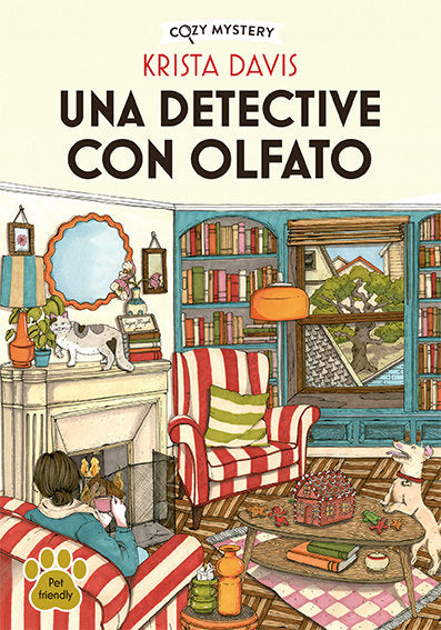 UN DETECTIVE CON OLFATO COZY MYSTERY, de DAVIS, KRISTA | portada del libro