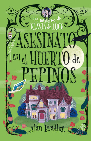 ASESINATO EN EL HUERTO DE PEPINOS COZY MYSTERY JUVENIL, de BRADLEY, ALAN | portada del libro