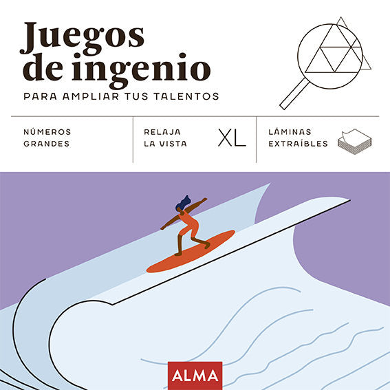 Juegos de ingenio para ampliar tus talentos (XL), de DISSENY I RAUXA | portada del libro