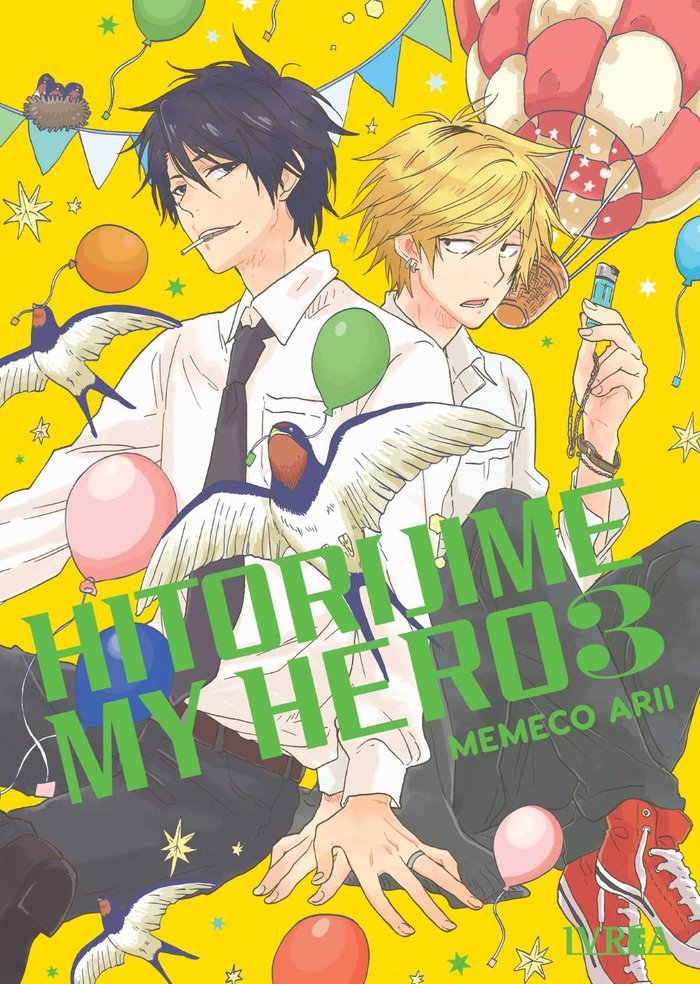 Hitorijime My Hero 3, de MEMECO ARII | portada del libro