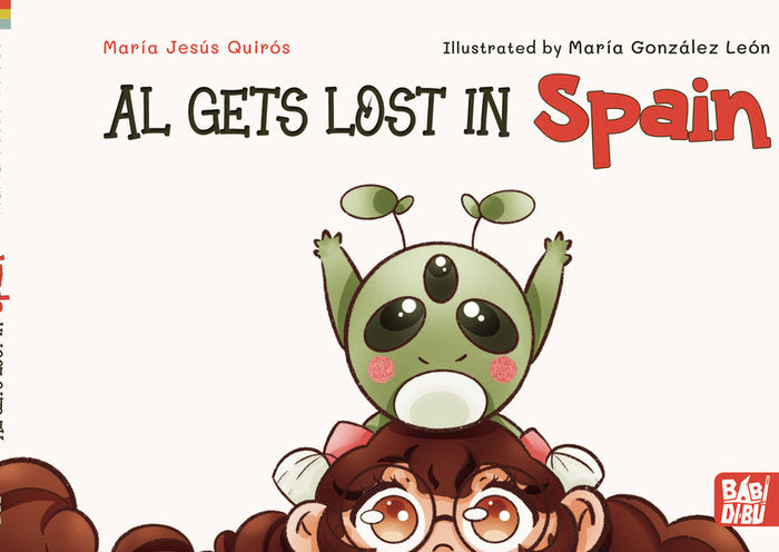 AL GETS LOST IN SPAIN, de JESUS QUIROS , MARIA | portada del libro
