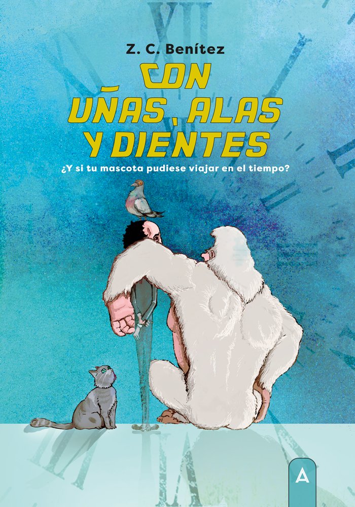 CON UÑAS ALAS Y DIENTES, de JOSE CARLOS BENITEZ BENITEZ | portada del libro
