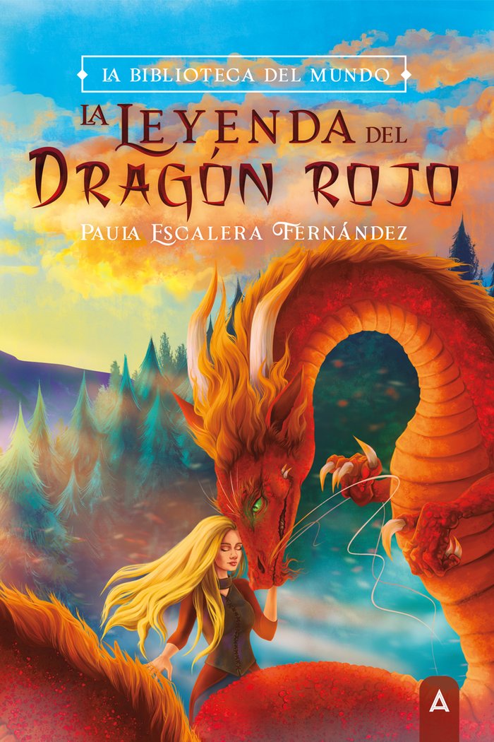 La leyenda del dragón rojo, de , Escalera Fernández, Paula | portada del libro