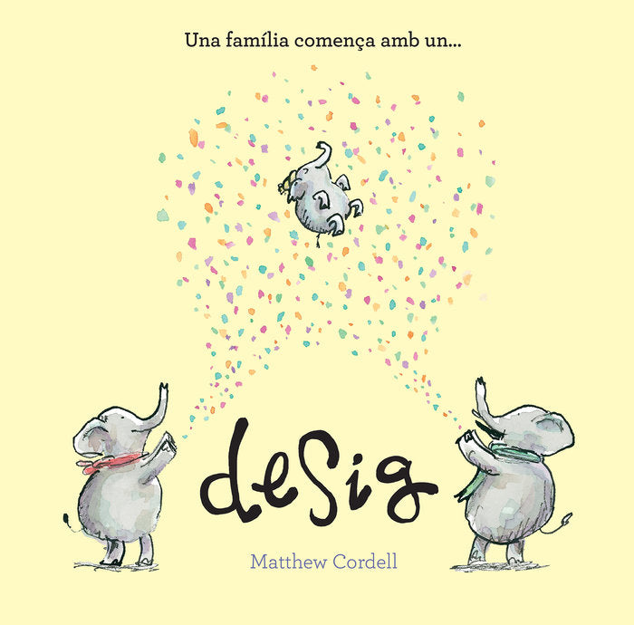 UNA FAMILIA COMENÇA AMB UN DESIG, de CORDELL, MATTHEW | portada del libro