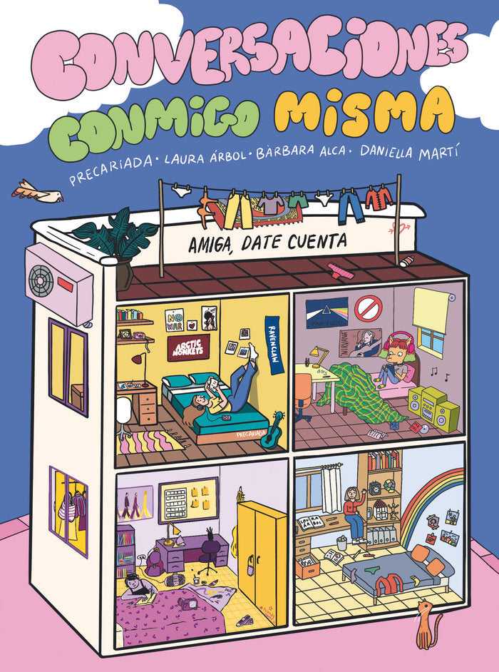 Conversaciones conmigo misma, de PRECARIADA | portada del libro