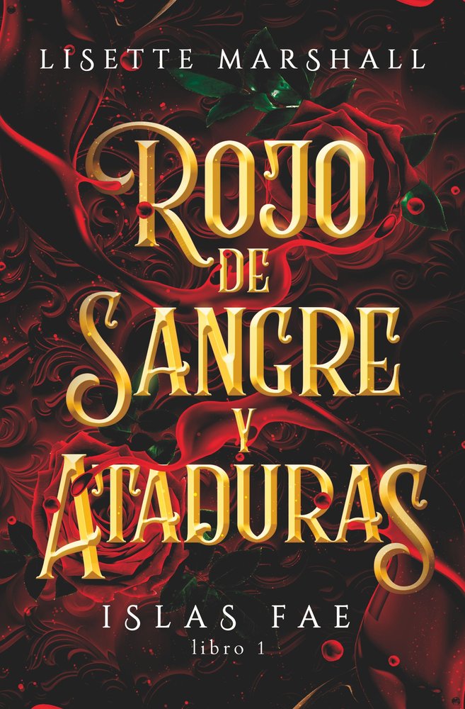 Rojo de sangre y ataduras, de MARSHALL, LISETTE | portada del libro