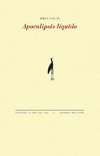 APOCALIPSIS LÍQUIDO, de Jorge Galán | portada del libro