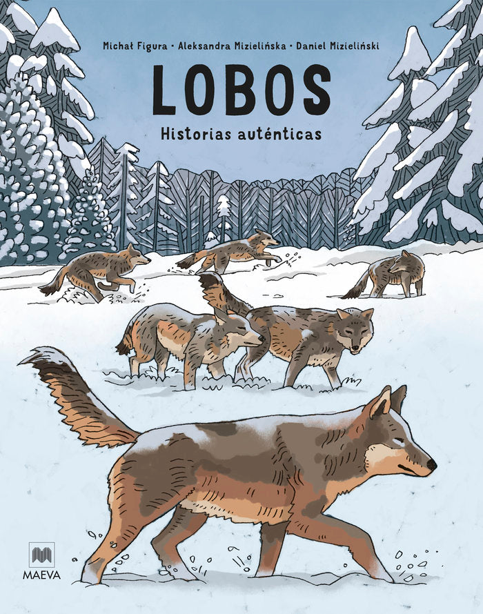 LOBOS, de MIZIELINSKA, ALEKSANDRA | portada del libro