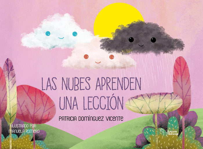 LAS NUBES APRENDEN UNA LECCION, de DOMINGUEZ VICENTE, PATRICIA | portada del libro