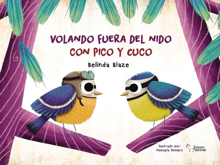 Volando fuera del nido con Pico y Cucu, de MENDOZA QUESADA, BELINDA | portada del libro