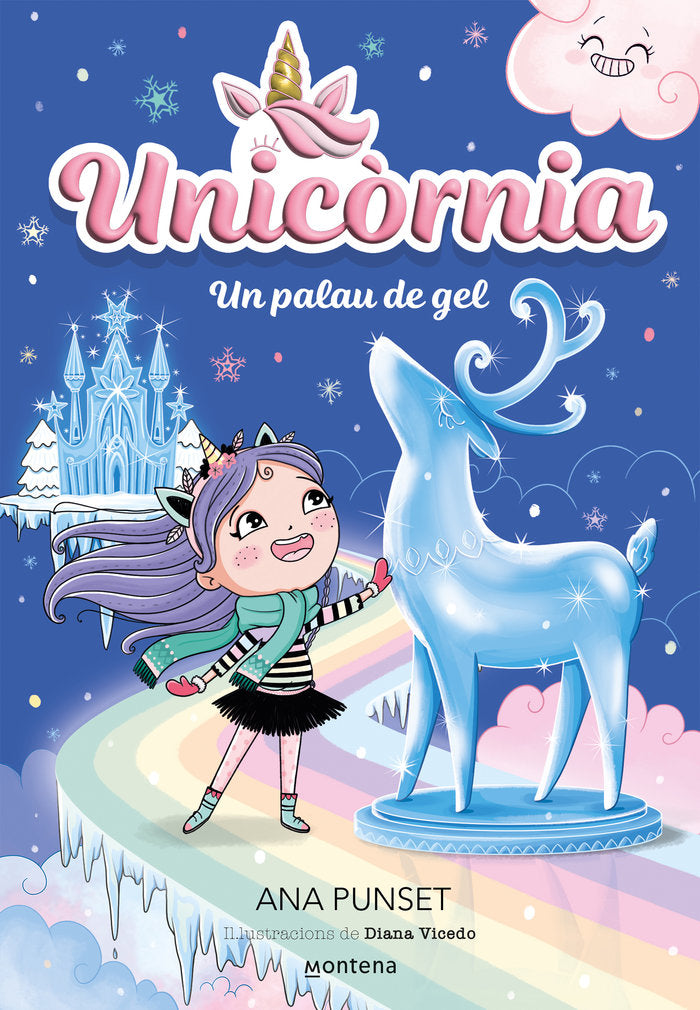 UNICORNIA 7 CAT UN PALAU DE GEL, de ANA PUNSET | portada del libro