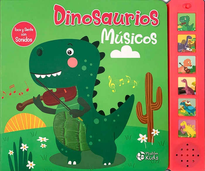 DINOSAURIOS MUSICOS, de VARIOS AUTORES | portada del libro