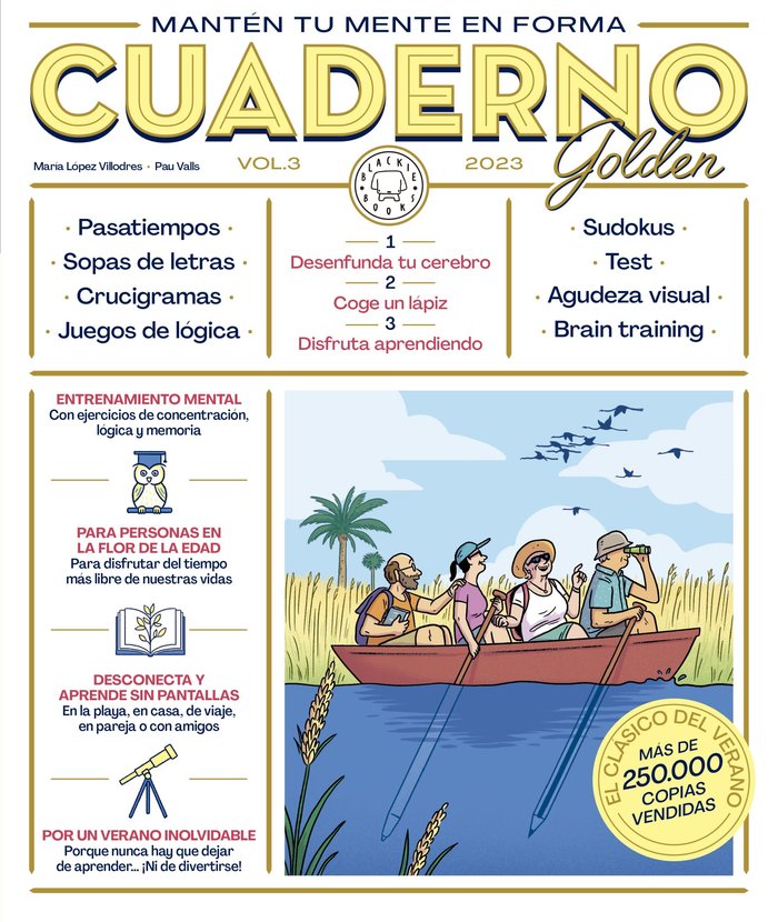 CUADERNO GOLDEN VOL.3 BLACKIE BOOKS | portada del libro