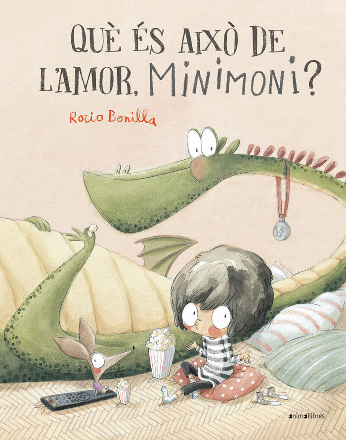 QUE ES AIXO DE L'AMOR MINIMONI, de ROCIO BONILLA | portada del libro