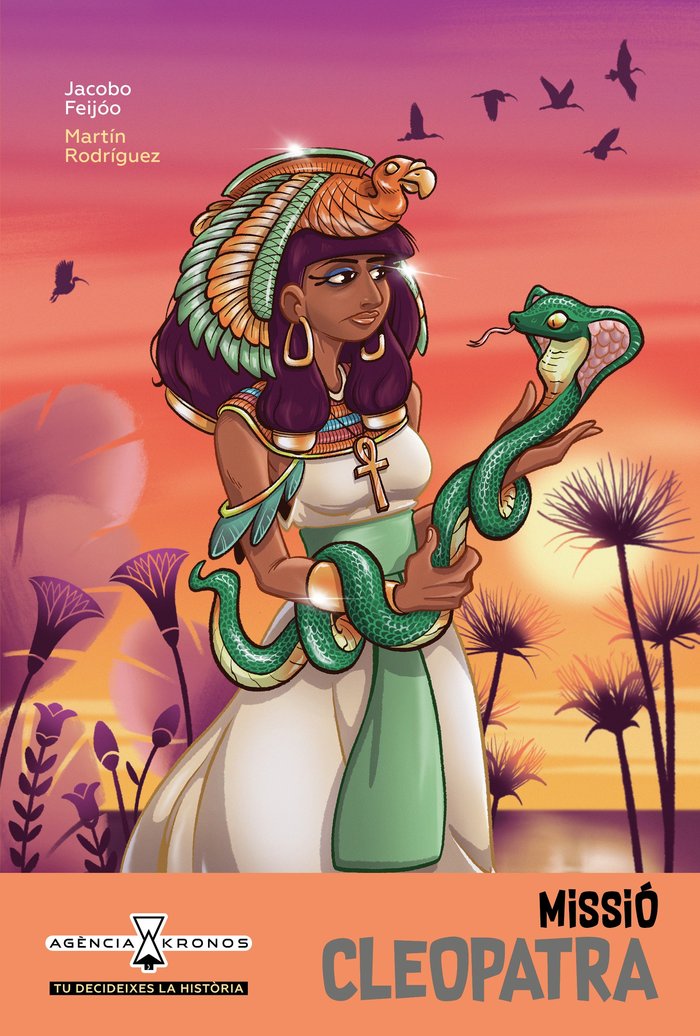AGENCIA KRONOS 7 MISSIO CLEOPATRA, de JACOBO FEIJOO | portada del libro
