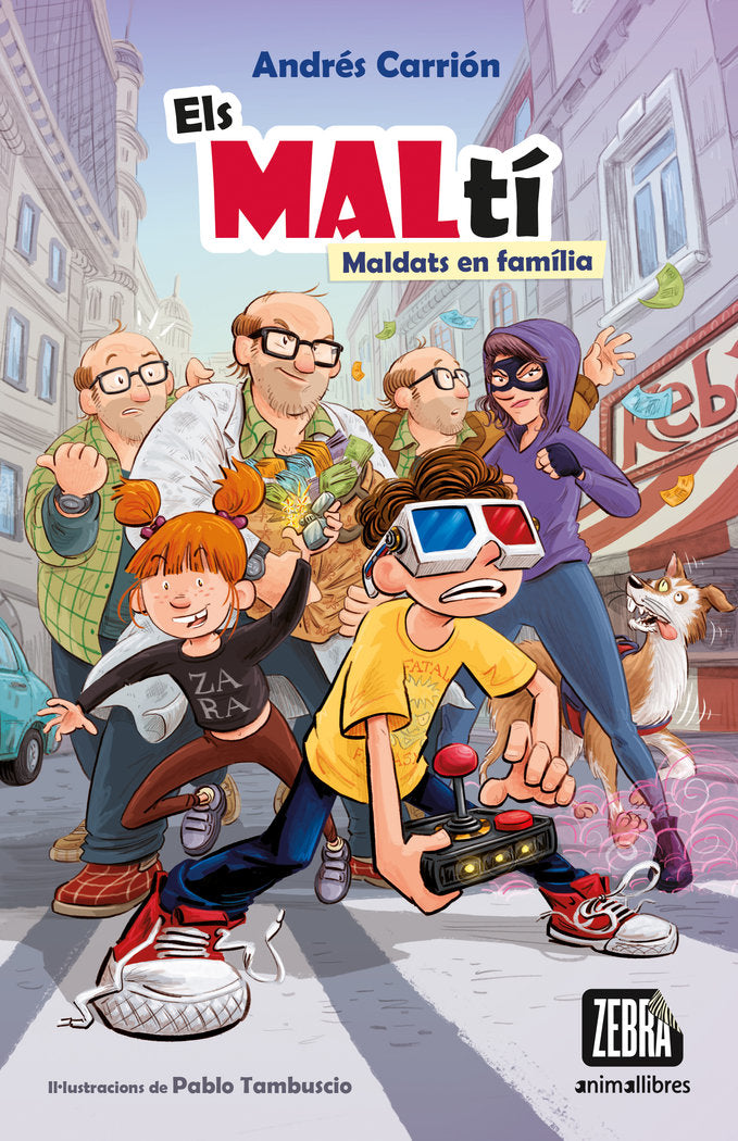 ELS MALTI MALDATS EN FAMILIA, de ANDRES CARRION | portada del libro