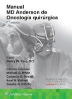MANUAL MD ANDERSON DE ONCOLOGIA QUIRURGICA, de Varios autores | portada del libro