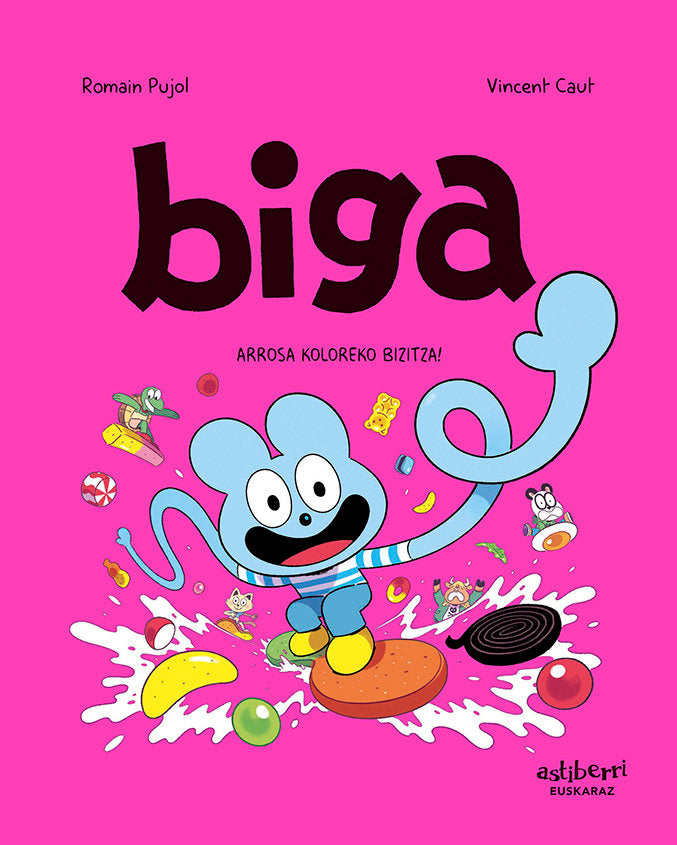 BIGA 6 ARROSA KOLOREKO BIZITZA, de CAUT, VINCENT | portada del libro