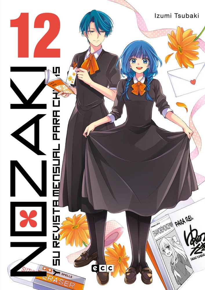 NOZAKI Y SU REVISTA MENSUAL CHICAS 12, de TSUBAKI, IZUMI | portada del libro