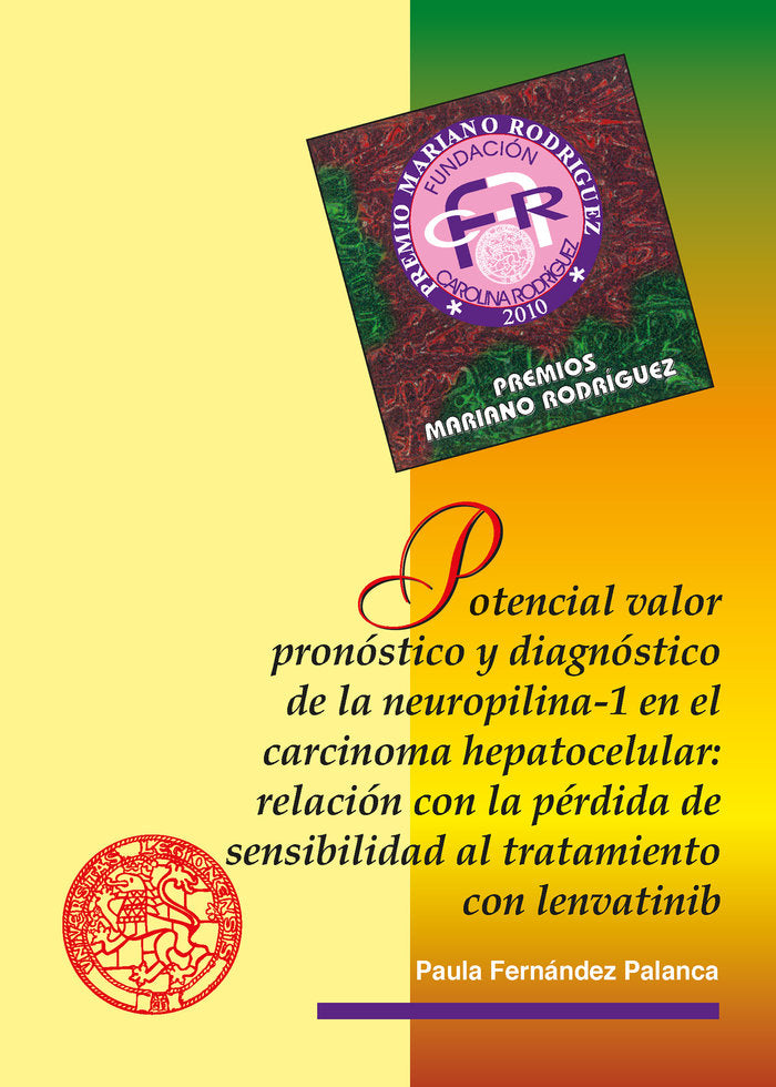 POTENCIAL VALOR PRONOSTICO Y DIAGNOSTICO DE LA NEUROPILINA-1, de FERNANDEZ PALANCA, PAULA | portada del libro