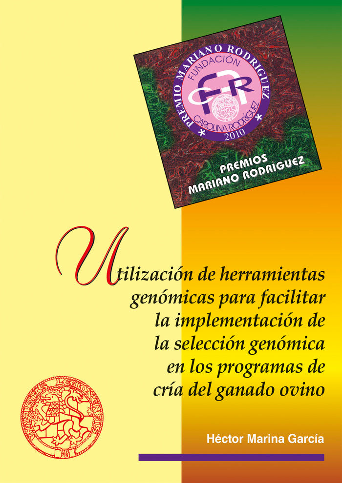 UTILIZACION HERRAMIENTAS GENOMICAS FACILI.CRIA GANADO OVINO, de MARINA GARCIA, HECTOR | portada del libro