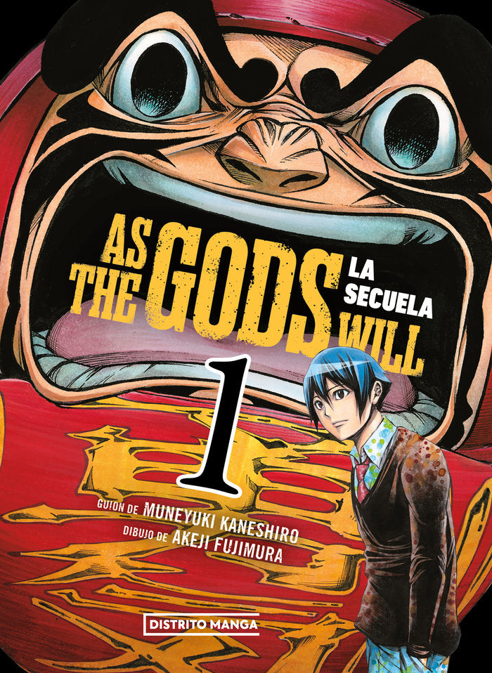 AS THE GODS WILL LA SECUELA 1, de MUNEYUKI KANESHIRO | portada del libro
