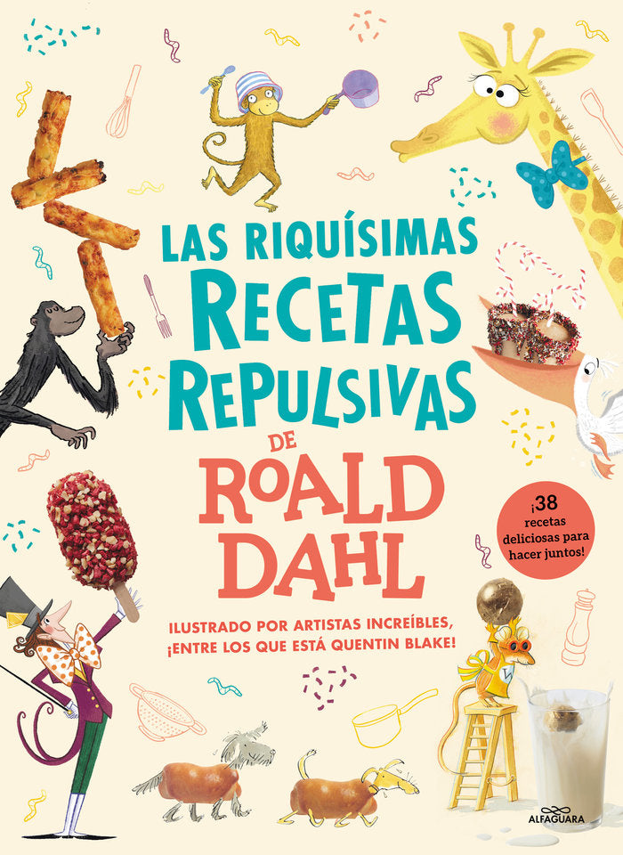 LIBRO DE COCINA CON ROALD DAHL, de ROALD DAHL | portada del libro