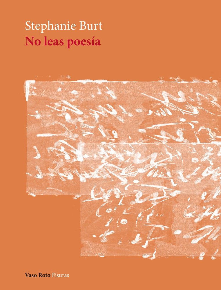 NO LEAS POESIA, de BURT | portada del libro