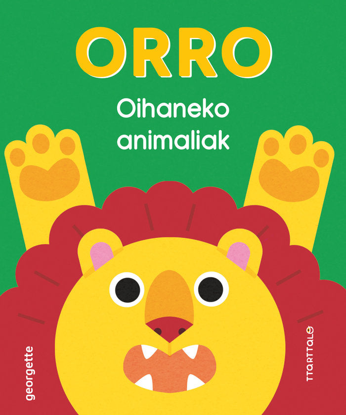 Orro oihaneko animaliak, de GEORGETTE | portada del libro