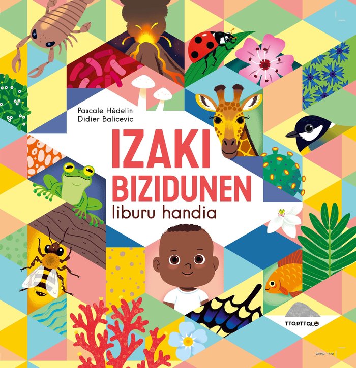 Izaki bizidunen liburu handia, de HEDELIN, PASCALE | portada del libro