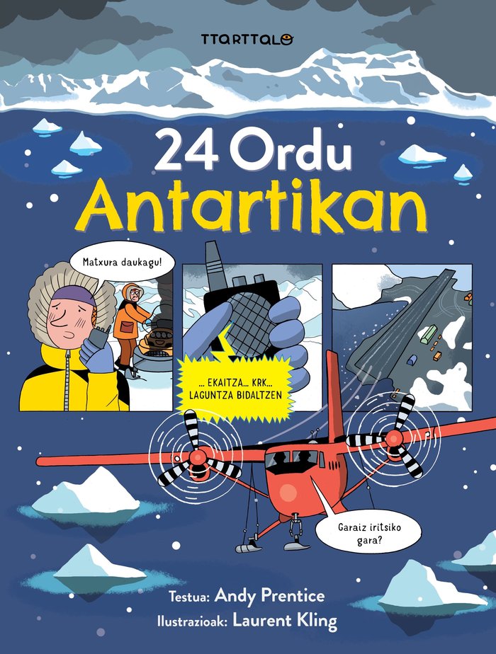 24 ordu Antartikan, de PRENTICE, ANDY | portada del libro