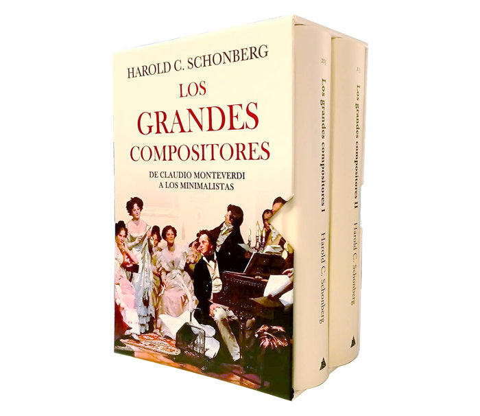 GRANDES COMPOSITORES,LOS ESTUCHE, de C SCHONBERG,HAROLD | portada del libro