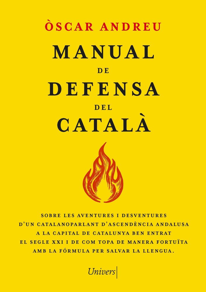 MANUAL DE DEFENSA DEL CATALA, de ANDREU FERNANDEZ | portada del libro
