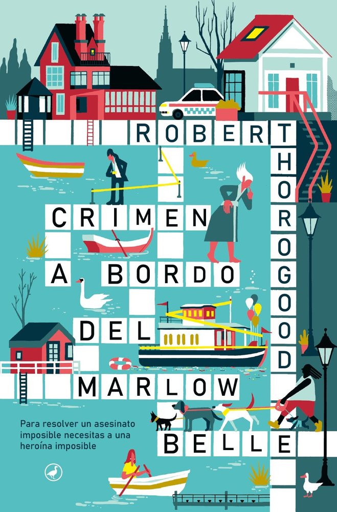 CRIMEN A BORDO DEL MARLOW BELLE, de THOROGOOD | portada del libro