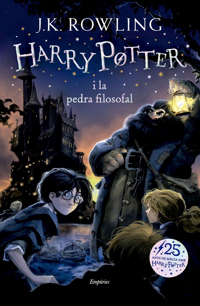 HARRY POTTER I LA PEDRA FILOSOFAL 25E ANIVERSARI, de ROWLING | portada del libro