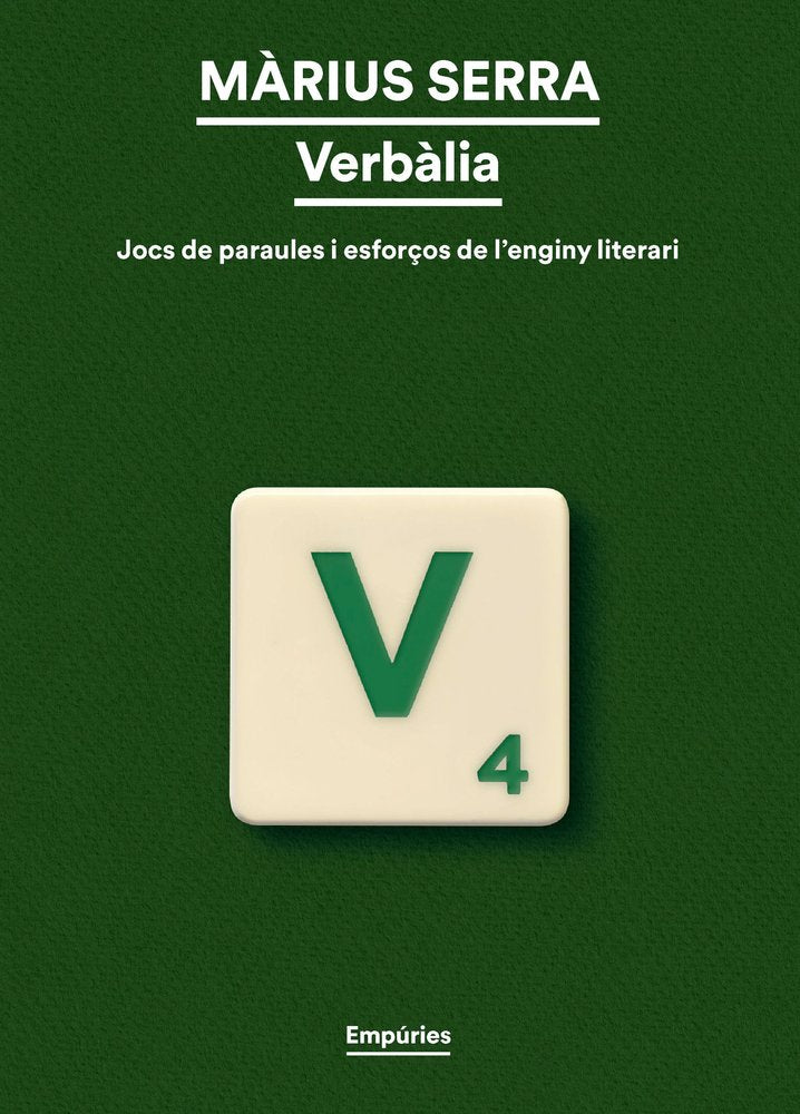 VERBALIA, de SERRA, MARIUS | portada del libro