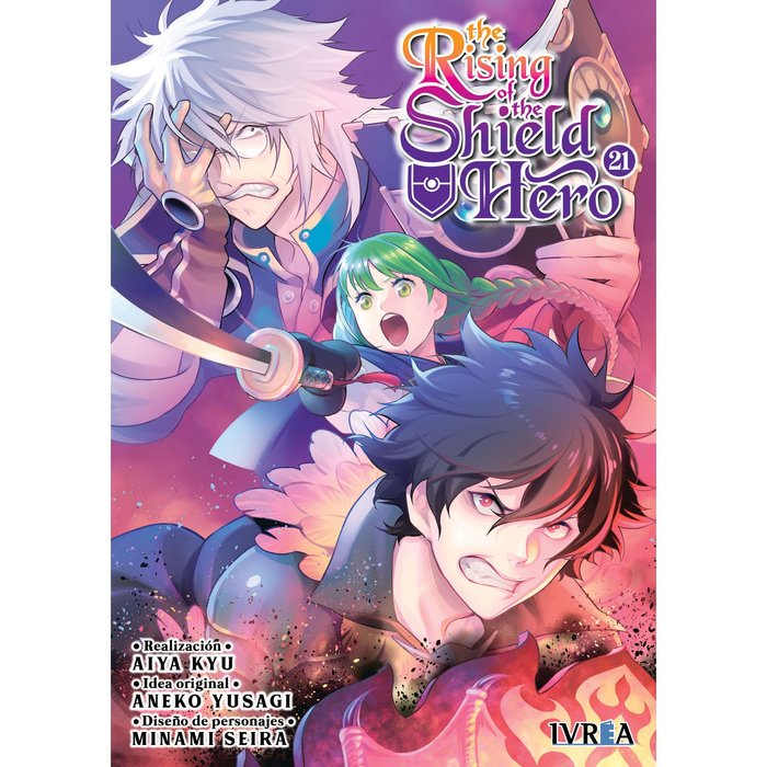 The Rising of The Shield Hero 21, de AIYA KYU | portada del libro