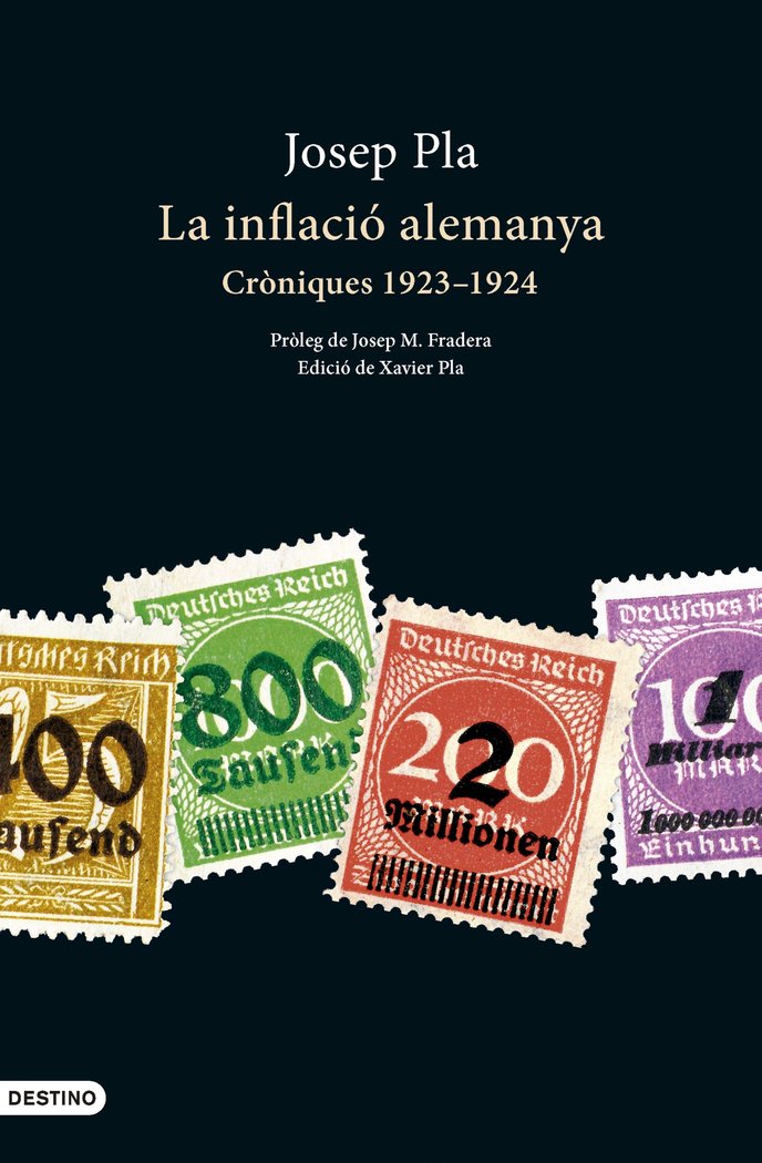 LA INFLACIO ALEMANYA, de PLA, JOSEP | portada del libro