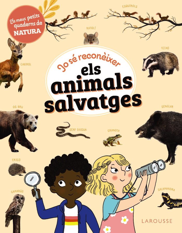 JO SE RECONEIXER ELS ANIMALS SALVATGES, de LEBRUN, SANDRA | portada del libro