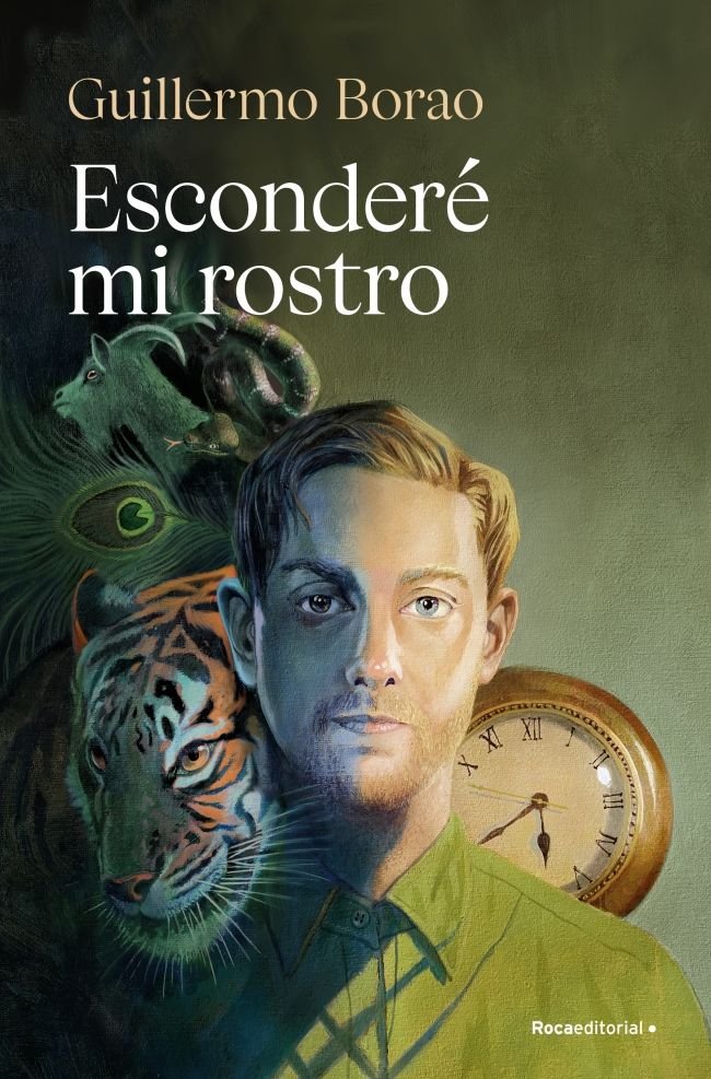 ESCONDERE MI ROSTRO, de GUILLERMO BORAO | portada del libro