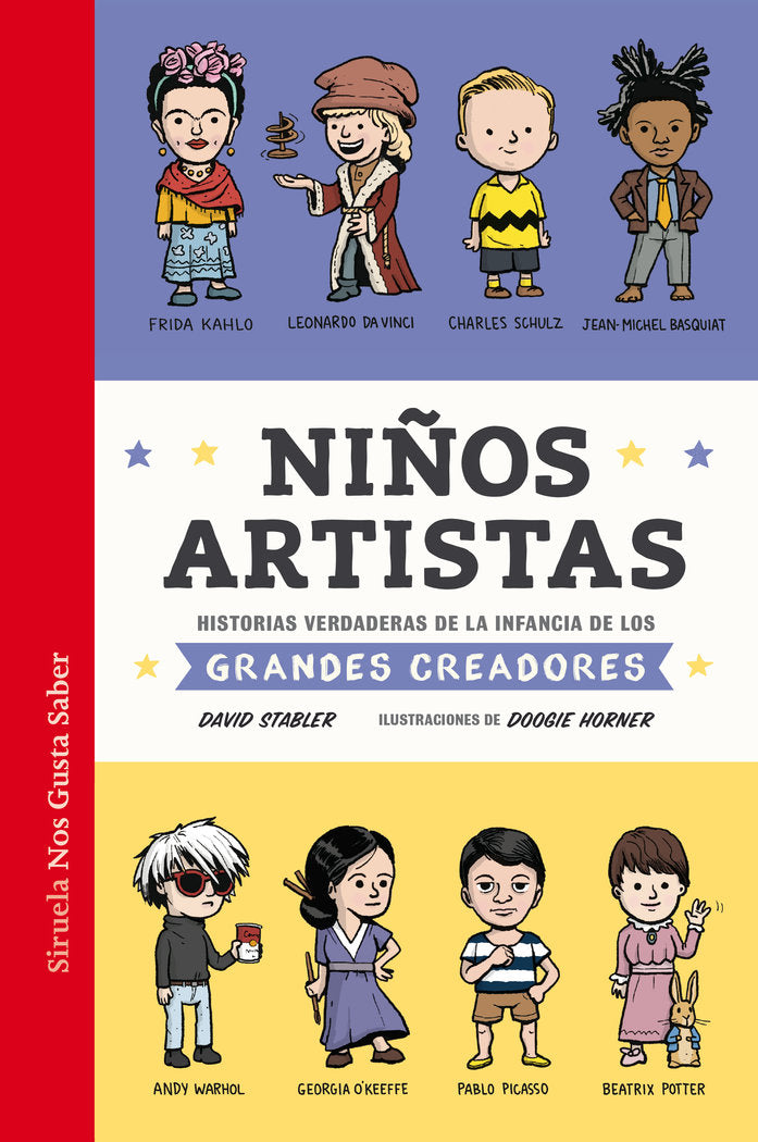 NIÑOS ARTISTAS, de STABLER, DAVID | portada del libro