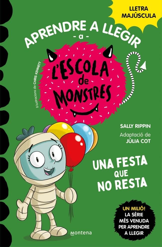 APRENDRE A LLEGIR A L'ESCOLA DE MONSTRES 20 UNA FESTA QUE NO, de SALLY RIPPIN | portada del libro